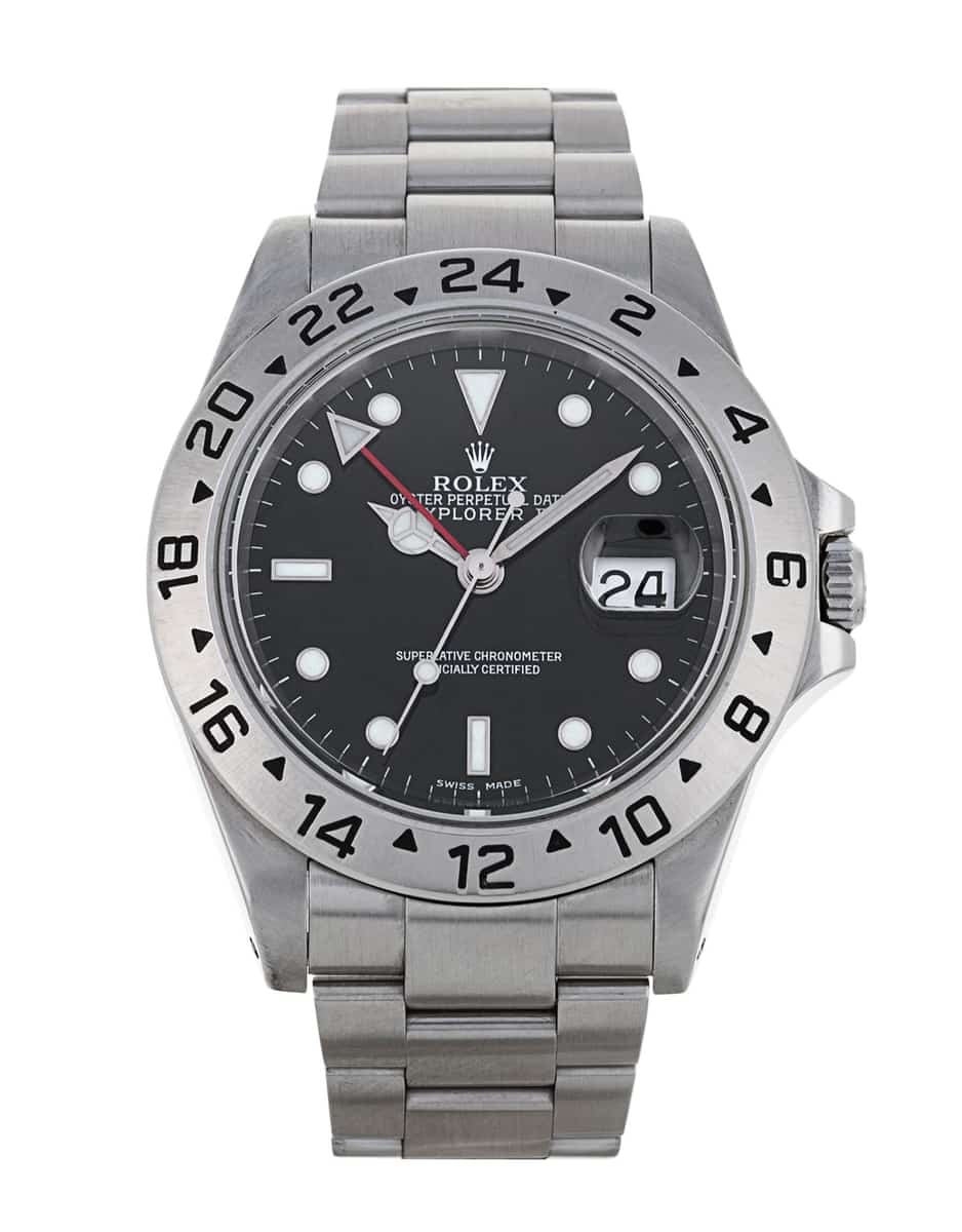 Rolex explorer 2 oyster perpetual date best sale